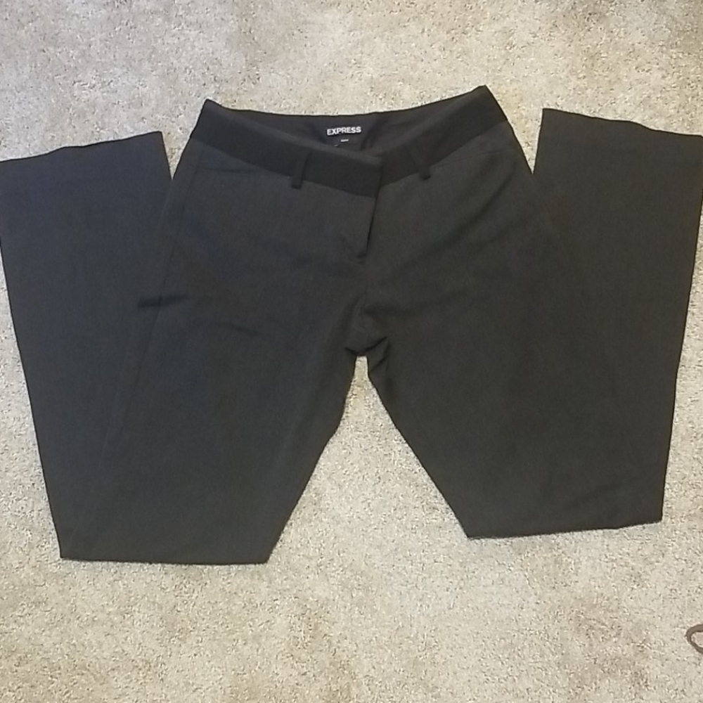 Express Editor Low Rise Boot Cut Pant - image 1